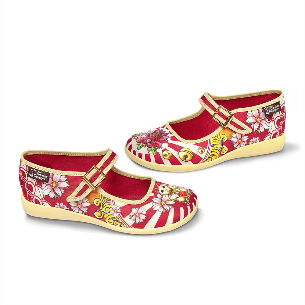 Chocolaticas® Neko Women's Mary Jane Flat