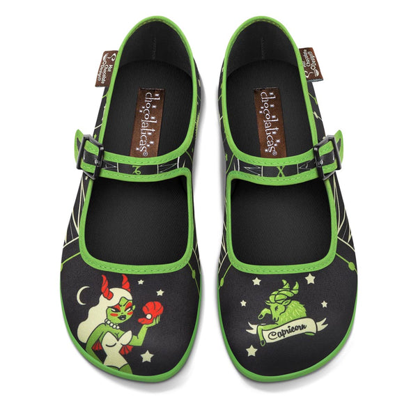 キャサリン Chocolaticas® Capricorn Women's Mary Jane Flat – Hot Chocolate