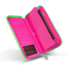 Chocolaticas® Pink Flower Women's Wallet