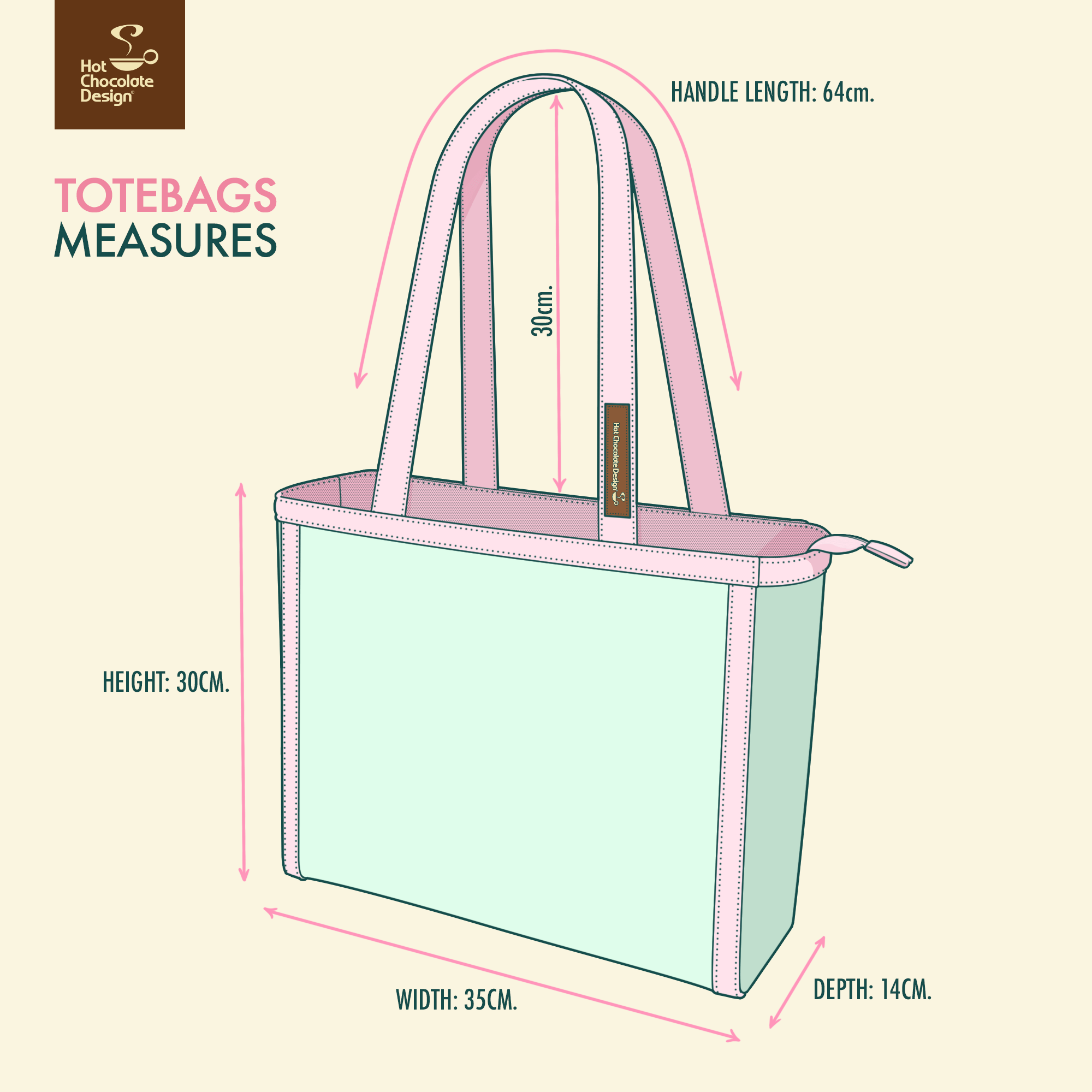 Chocolaticas® Dark Butterfly Women's Tote Bag