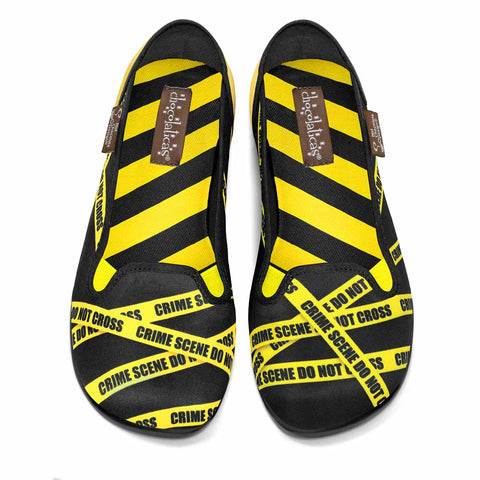 Chocolaticas® Crime Women's Slip-On Shoes