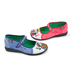 Chocolaticas® Lady Poker Women's Mary Jane Flat