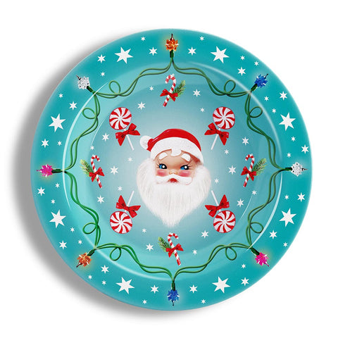 Chocolaticas® Kitschy Christmas Set of Plates