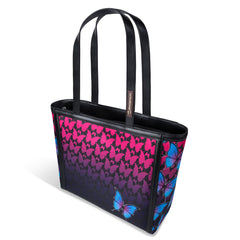 Chocolaticas® Dark Butterfly Women's Tote Bag