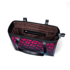 Chocolaticas® Dark Butterfly Women's Tote Bag