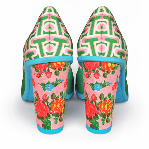 Chocolaticas® High Heels Kitsch Lover Women's Mary Jane Pump