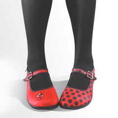 Chocolaticas® Ladybug Women's Mary Jane Flat