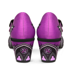 Chocolaticas® Mid Heels Gothic Church Women's Mary Jane Pump