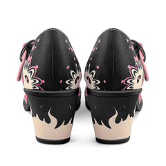 Chocolaticas® Mid Heels Transylvania Women's Mary Jane Pump
