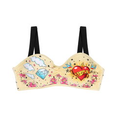 Chocolaticas® Tattoo Women's Swimwear Top