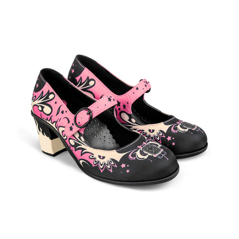 Chocolaticas® Mid Heels Transylvania Women's Mary Jane Pump