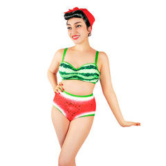 Chocolaticas® Watermelon Women's Swimwear Bottom