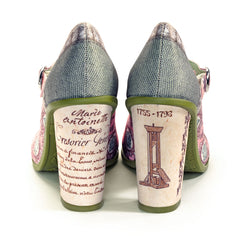 Chocolaticas® High Heels Marie Antoinette Women's Mary Jane Pump